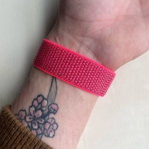 3 different colors Velcro Apple Watch bands M/L 42mm